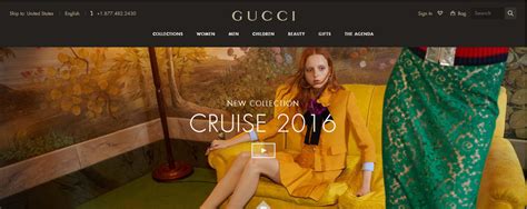 Gucci website